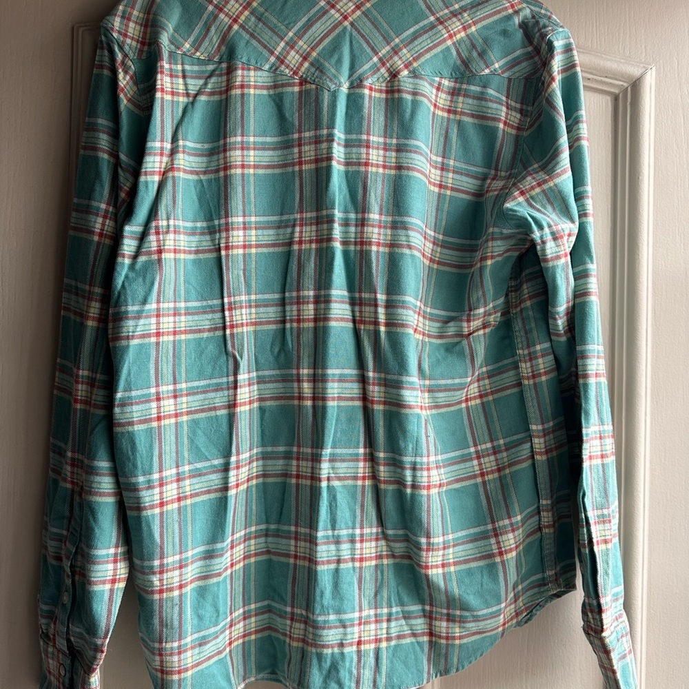 Plaid Green Men's Shirt